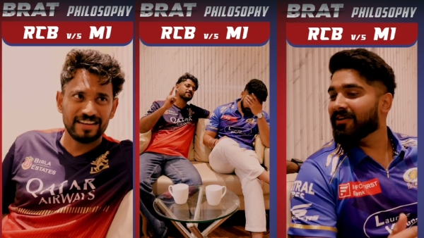 Darling Krishna s Brat Philosophy for Forever RCBians on RCB Vs Mumbai Indians match