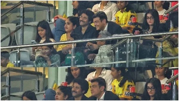 Actor Ajith fans Dream Finally Come True he watches CSK vs SRH IPl Match