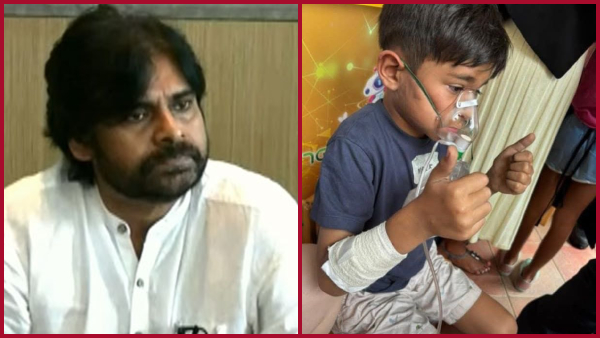 AP DCM Pawan Kalyan First Reaction on son mark shankar injured in singapore