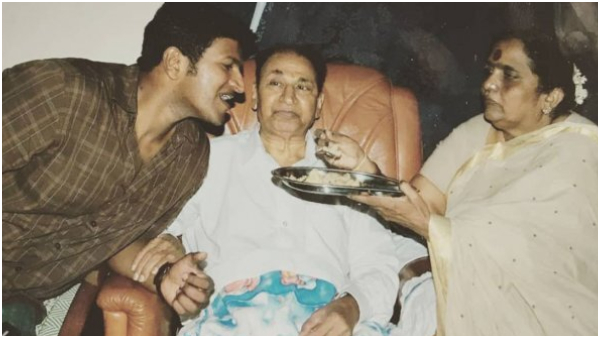 Dr Rajkumar Dreamed of Son Puneeth Rajkumar as Baahubali Venkatesh Reveals interesting story Dr Rajkumar Dreamed of Son Puneeth Rajkumar as Baahubali Venkatesh Reveals interesting story