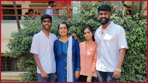 Puneeth Rajkumar s bodyguard chalapathi s daughter 2nd puc result marks