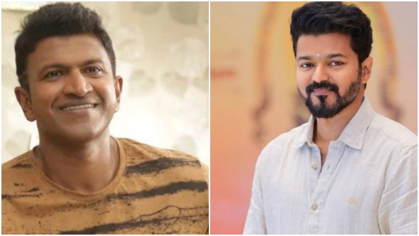 Puneeth Rajkumar was considered for two films later acted in by Thalapathy Vijay Puneeth Rajkumar was considered for two films later acted in by Thalapathy Vijay