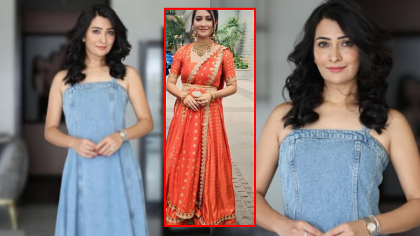 Actress Radhika Pandit Orange Lehenga price and design details