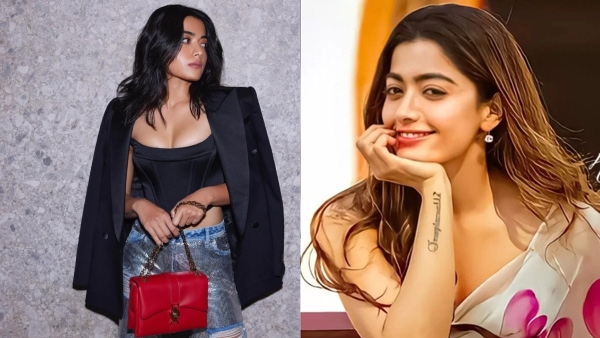 Do you know how much this outfit and bag worn by Rashmika Mandanna cost