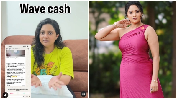 Wave Cash app threatened Actress Sharmila Chandrashekar with edited obscene photos Her response Wave Cash app threatened Actress Sharmila Chandrashekar with edited obscene photos Her response
