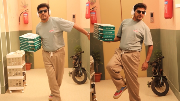 Shivarajkumar become Pizza delivery boy in daughter Niveditha produced Fire Fly movie