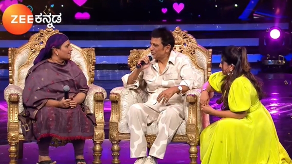 Shivarajkumar proposed to his wife Geetha Shivarajkumar in the Saregamapa Kannada reality show