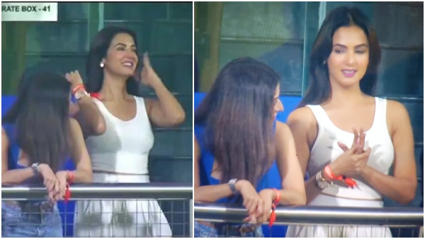 Do you know the actress who stole the spotlight during the MI vs SRH match at Wankhede She s Sonal Do you know the actress who stole the spotlight during the MI vs SRH match at Wankhede She s Sonal