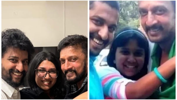 Kichcha Sudeep s daughter Sanvi s humming in Telugu Hit-3 film trailer