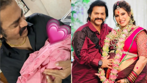 Tamil actor Redin Kingsley becomes father at 47 wife Sangeetha gave birth to baby girl Tamil actor Redin Kingsley becomes father at 47 wife Sangeetha gave birth to baby girl