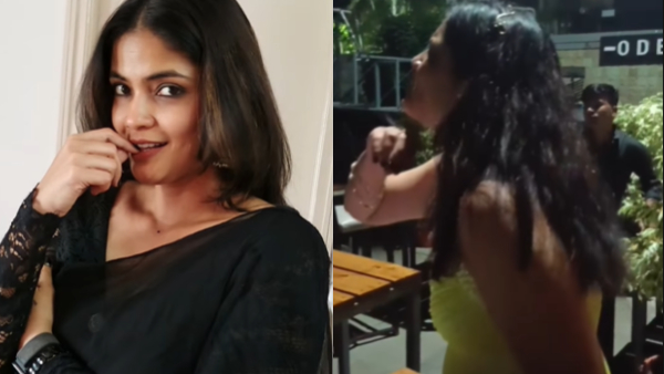 Pub staff and Tollywood actress Kalpika Ganesh clash in Hyderabad watch video