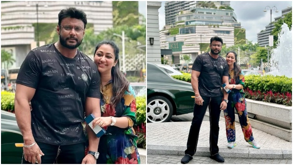 Vijayalakshmi pens adorable post for husband Darshan on their 22nd wedding anniversary Vijayalakshmi pens adorable post for husband Darshan on their 22nd wedding anniversary