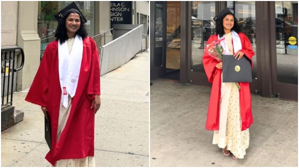Puneeth Rajkumar s daughter Drithi has completed her Illustrator and Designer course in New York