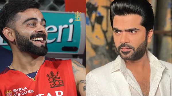 Is Virat Kohli s biopic on the card RCB star player listening to Simbu movie Nee Singam Dhan song