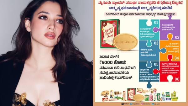 After Signing Tamannaah Bhatia as Mysore Sandal Soap Ambassador Will Karnataka Govt Achieve the Target After Signing Tamannaah Bhatia as Mysore Sandal Soap Ambassador Will Karnataka Govt Achieve the Target