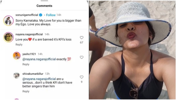 Ginirama s Nayana Nagaraj Sparks Controversy Calls Sonu Nigam Ban a Loss to Kannada Cinema