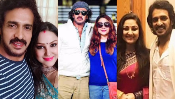 Love and Success Priyanka and Upendra shared Sweet Kiss Photo
