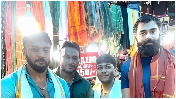 Actor Darshan Visits Sacred Akkare Kotteyur Shiva Temple During Vaishakha Festival