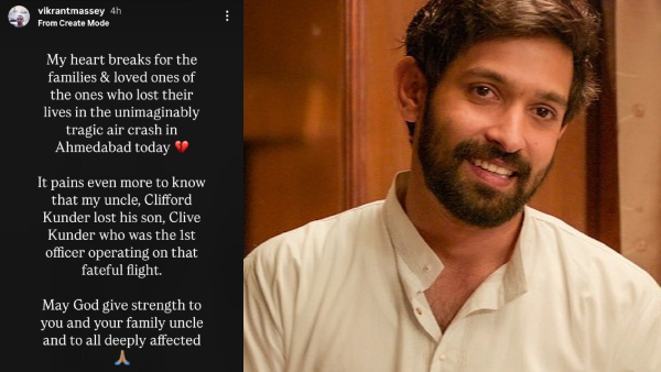Air India Flight AI171 co-pilot Clive Kunder is Bollywood actor Vikrant Massey s cousin