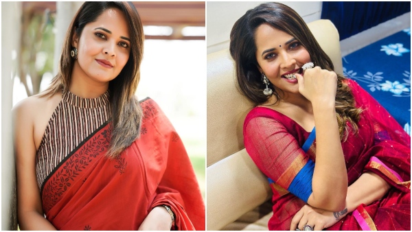Anasuya Bharadwaj Opens Up About Challenges of Wearing a 9-Yard Saree for TV Shoot