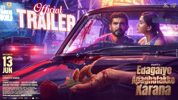 Diganth Nidhi Subbaiah starrer Edagaiye Apaghatakke Karana trailer getting good response