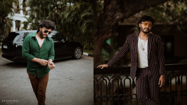 Ganesh did a new photoshoot before his birthday and the photos were clicked by Nithya Prakash