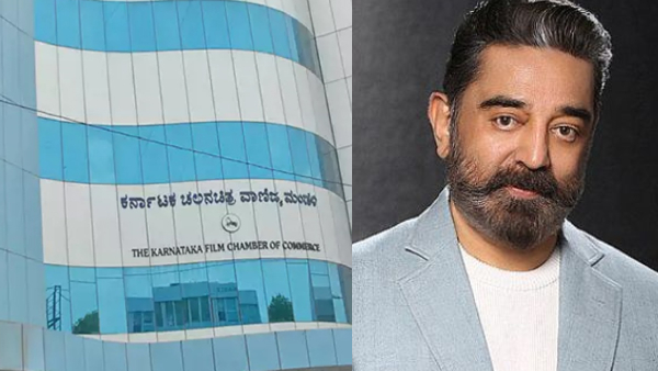 Did the Tamil film active producers association threaten Karnataka Film Chamber over Kamal Haasan issue