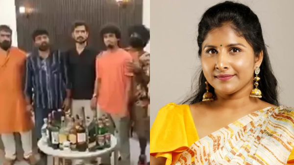 Singer Mangli landed in trouble as foreign liquor marijuana were found at her birthday party Singer Mangli landed in trouble as foreign liquor marijuana were found at her birthday party