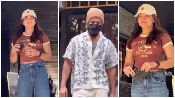 Kuberaa Trailer Rashmika Mandanna blushes over Vijay Deverakonda shares a reaction