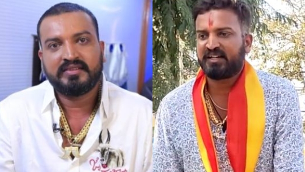Bigg Boss Kannada fame Varthur Santhosh angry about his wife and father in law