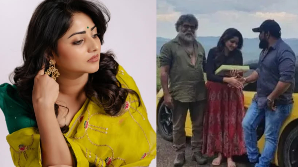 Shivaprakash Biklu Shiva Case Sees Jagadish Presenting Gift to Actress Rachita Ram Shivaprakash Biklu Shiva Case Sees Jagadish Presenting Gift to Actress Rachita Ram