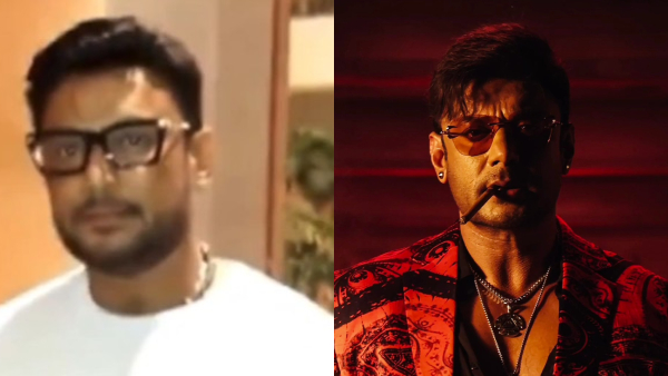 Actor Darshan Back to Bengaluru Post Wrapping Devil film Shooting in thailand