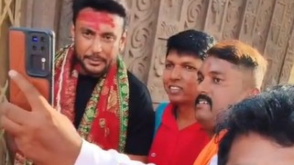 Darshan and Wife Vijayalakshmi Visit Kamakhya Temple Amid Ongoing Fan Clash and Bail Case
