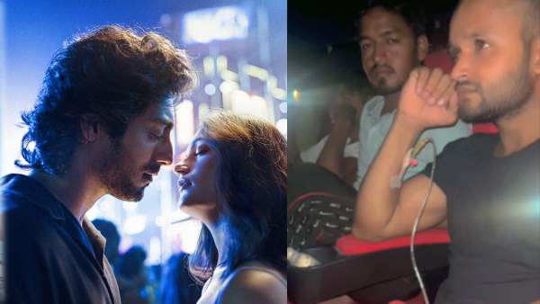 Heartbroken Man Watches Saiyaara Film with IV Drip Viral Video