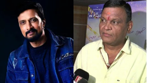 Producer Kanakapura Srinivas said that Sudeep was lying on a mat in front of his office