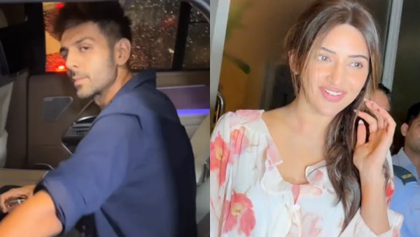 Dating Rumours Ignite Sreeleela amp amp Kartik Aaryan Caught Together at Mumbai Cafe