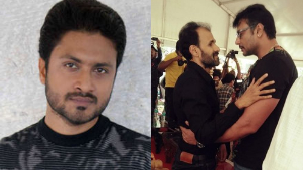 Darshan s Dubai Phone Call for Arasu cameo Revealed by Aditya at Ekka Success Meet Darshan s Dubai Phone Call for Arasu cameo Revealed by Aditya at Ekka Success Meet