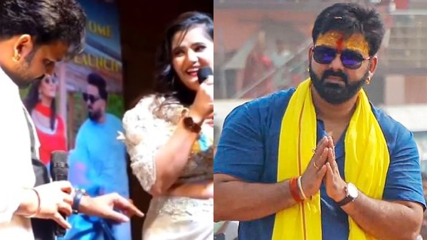 Bhojpuri Star Pawan Singh Criticized for Misbehavior with Actress Anjali Raghav on Stage