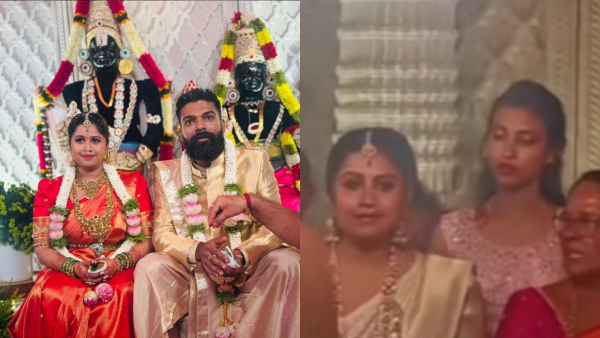 Kannada Anchor Anushree and Roshan Wedding Photos amp amp Video Out