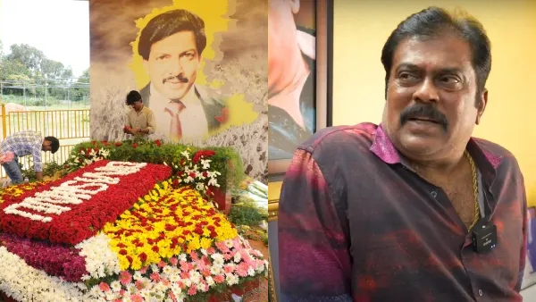 K Manju and Ravi Srivatsa get emotional after Dr Vishnuvardhan memorial demolished in Abhiman Studio K Manju and Ravi Srivatsa get emotional after Dr Vishnuvardhan memorial demolished in Abhiman Studio