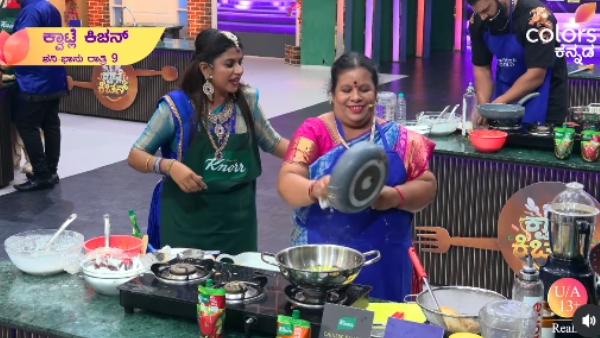 Kempamma who serves food near Vidhana Soudha walks out of the Kwatle Kitchen reality show due to discouragement