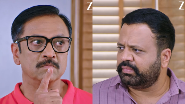 Father s befitting reply to his two sons in the Lakshmi Nivasa serial August 11th episode