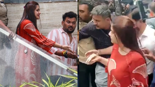 Viral Photo Darshan-Pavithra Gowda s First Glimpse After Arrest Stuns Social Media