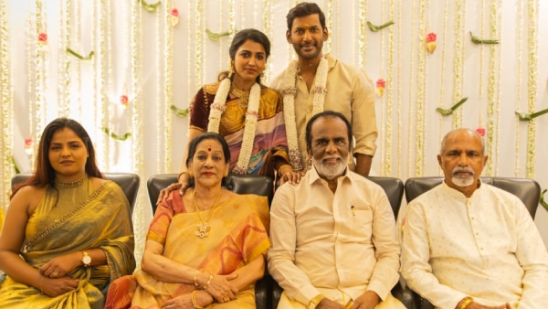 Tamil Actor Vishal and Sai Dhanshika Age Gap Love Story amp amp Engagement Details