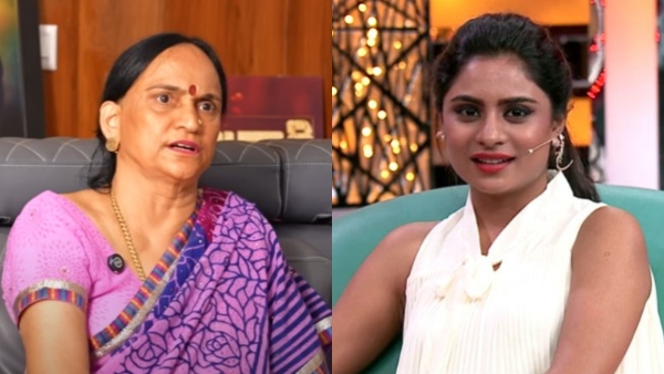 Pushpa Yash s Mother Slams Deepika Das Question in Viral Interview Talks About Upcoming Films Pushpa Yash s Mother Slams Deepika Das Question in Viral Interview Talks About Upcoming Films