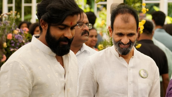 Yuvarajkumar gifted his father Raghavendra Rajkumar a brand-new car on his 60th birthday Yuvarajkumar gifted his father Raghavendra Rajkumar a brand-new car on his 60th birthday