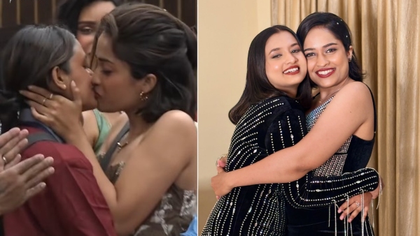 Bigg Boss Goes Bold Lesbian Couple Adhila and Noora s Ring Exchange amp amp Intimate Moment Stuns Viewers