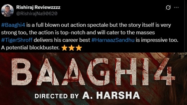 Baaghi 4 Twitter Review Tiger Shroff Is The Star But Is A Harsha s Film A Hit Baaghi 4 Twitter Review Tiger Shroff Is The Star But Is A Harsha s Film A Hit