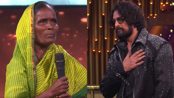 Kichcha Sudeep Bows Down Mallamma Wins The Host s Heart on Bigg Boss Kannada 12 Opening Night
