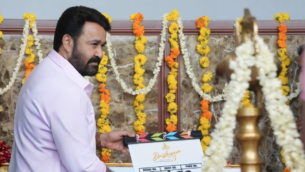 The Wait Is Over after winning Dadasaheb Phalke honour Mohanlal Begins Filming for Drishyam 3